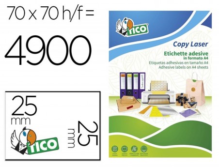 ETIQUETA ADESIVA TICO LARANJA FLUOR PERMANENTE CERTIFICADO F