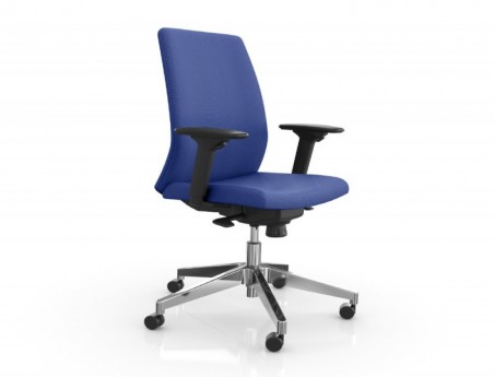 CADEIRA DE DIRECAO ROCADA BRACOS REGULAVEIS BASE ALUMINIO EN