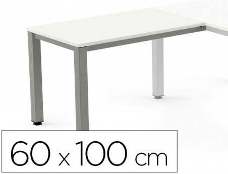 ALA PARA MESA ROCADA SERIE EXECUTIVE 60X100 CM DIREITA OU ES