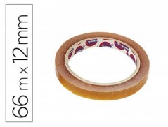 12un FITA ADESIVA 66 MT X 12 MM. EUROCEL