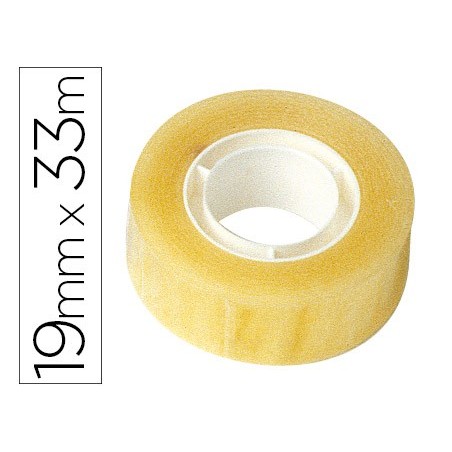 8un FITA ADESIVA 33 MT X 19 MM. EUROCEL
