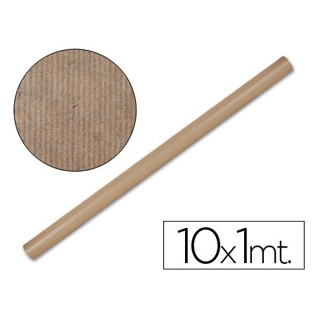 PAPEL KRAFT ROLO-CASTANHO.1MT X 10MT.65 GRS/M2