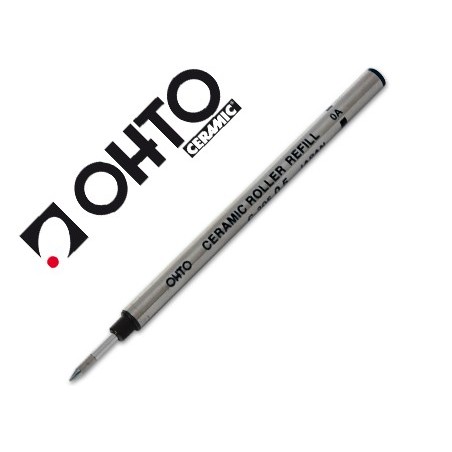 10un RECARGAS PARA ESFEROGRAFICAS ROLLER OHTO0.7 PRETO