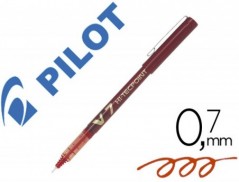 12un MARCADOR PILOT PONTA FINA V-7 VERMELHO 0.7 MM