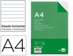 RECARGA LIDERPAPEL FOLIO 100 F 16TF-02 1 RAYA HORIZONTAL 16