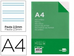 RECARGA LIDERPAPEL FOLIO 100 F 16TF-03 2 LINHAS PAUTA ESTREI