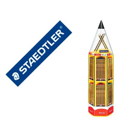 EXPOSITOR DE 48 DUZIAS DE LAPIS GRAFITE NORIS STAEDTLER