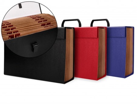 MALA CLASSIFICADORA LIDERPAPEL COM FOLE 19 DEPARTAMENTOS