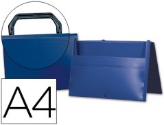 PASTA PORTA DOCUMENTOS BEAUTONE POLIPROPILENO DIN-A4 AZUL -C
