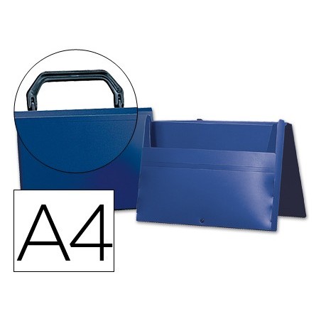 PASTA PORTA DOCUMENTOS BEAUTONE POLIPROPILENO DIN-A4 AZUL -C