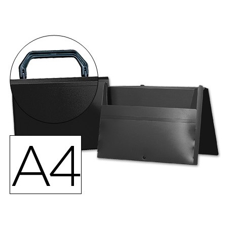 PASTA PORTA DOCUMENTOS BEAUTONE POLIPROPILENO DIN-A4 PRETA -