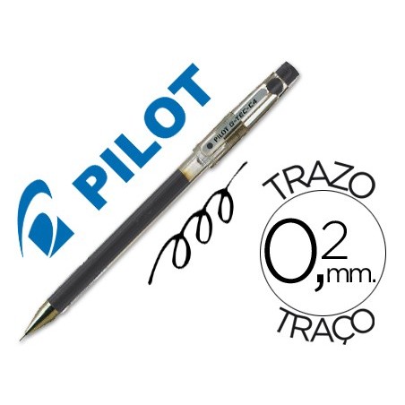 12un ESFEROGRAFICA PILOT PONTA FINA G-TEC-C4 PRETO