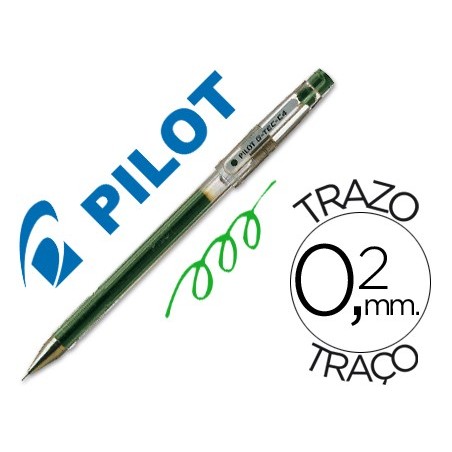 12un ESFEROGRAFICA PILOT PONTA FINA G-TEC-C4 VERDE