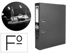PASTA DE ARQUIVO LIDERPAPEL DOCUMENTA PVC FOLIO PRETO