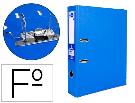 PASTA DE ARQUIVO LIDERPAPEL DOCUMENTA PVC FOLIO AZUL