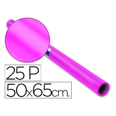 PAPEL CHAROL SADIPAL. 50 X 65 CM. 65 GRS/M2. ROSA FORTE