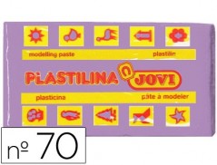 PLASTICINA 70 JOVI. PASTILHA 50 GRS LILAS