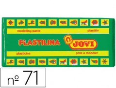 PLASTICINA 71 JOVI MEDIA. 150 GRS VERDE-CLARO