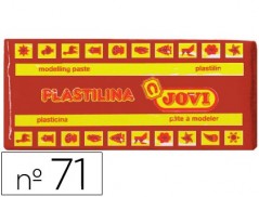 PLASTICINA 71 JOVI MEDIA. 150 GRS CASTANHO