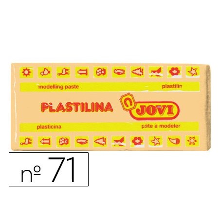PLASTICINA 71 JOVI MEDIA. 150 GRS ROSACEO