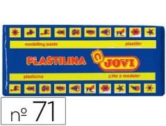 PLASTICINA 71 JOVI MEDIA. 150 GRS AZUL-ESCURO