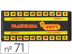 PLASTICINA JOVI 71 PRETO -UNIDADE -TAMANHO MEDIO