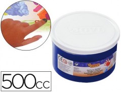 PINTURA A DEDOS JOVI 500 CC AZUL