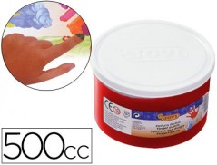 PINTURA A DEDOS JOVI 500 CC VERMELHO