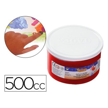 PINTURA A DEDOS JOVI 500 CC VERMELHO