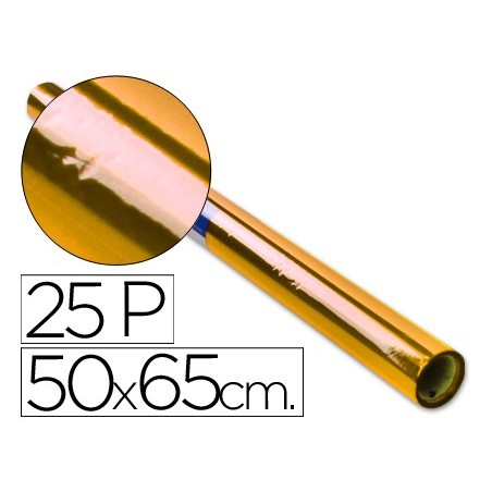 PAPEL CELOFANE SADIPAL 50 X 65 CM. 20 GRS/M2. AMARELO