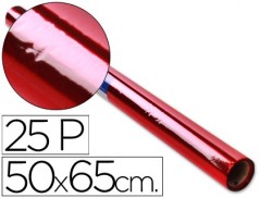PAPEL CELOFANE SADIPAL 50 X 65 CM. 20 GRS/M2. VERMELHO