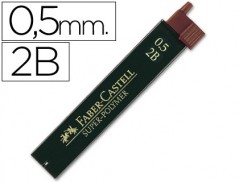 12un MINAS FABER GRAFITE 9065 0,5MM2B - CAIXA 12 MINAS