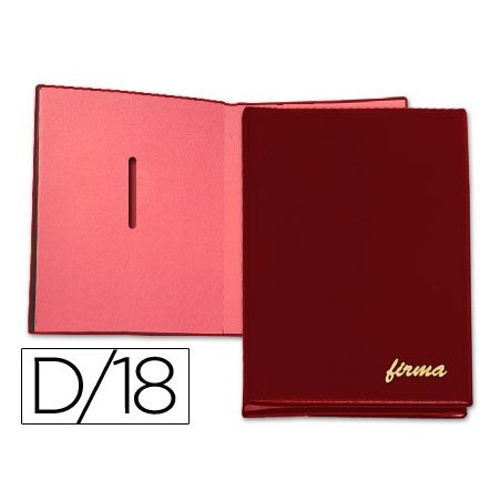 PORTA ASSINATURAS PARDO 0875 BORDEAUX-18 DEPARTAMENTOS