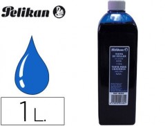 TINTA PARA CARIMBOS PELIKAN, FRASCO 1 LT. - AZUL