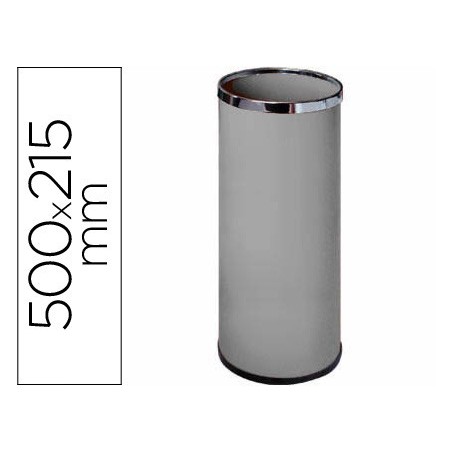 PORTA GUARDA CHUVAS SIE METALICO 301 CINZA MEDIDA 50X21,5 CM