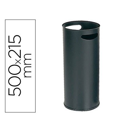 PORTA GUARDA-CHUVA SIE METALICO COM PEGAS PRETO 500 X 215 MM