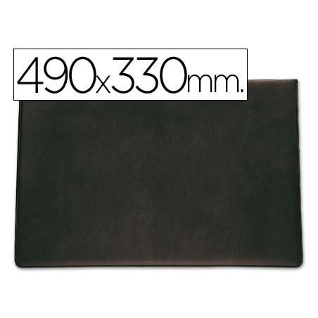 BASE DE SECRETARIA ACOLCHOADA SARO-PRETA - 490X330MM.