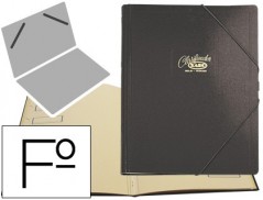 PASTA CLASSIFICADORA CARTAO COMPACTO SARO FOLIO PRETA -12 DE
