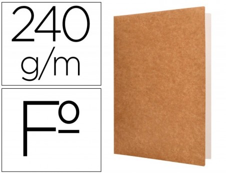 50un CLASSIFICADOR LIDERPAPEL KRAFT, TAM. A4, 315 X 235 MM,