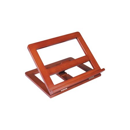 ATRIL MADEIRA. COR COGNAC, 4 POSICOES, 207 X 257 X 317 MM