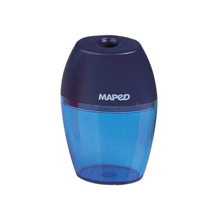 EXPOSITOR DE 25 APARA-LAPIS COM DEPOSITOR MAPED, DE UM USO