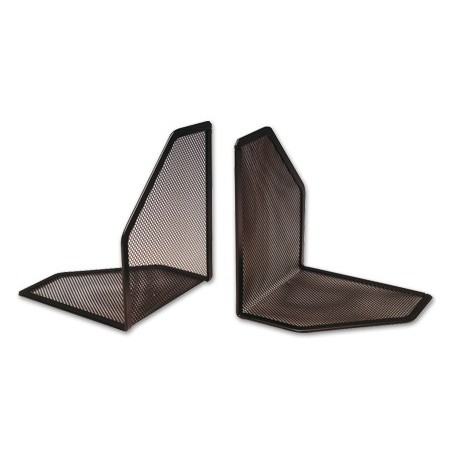 JOGO 2 SUPORTES PARA LIVROS DE REDE Q-CONNECT - PRETO