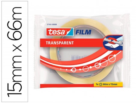 10un FITA ADESIVA TESA PRACTIC 66 MT X 15 MM