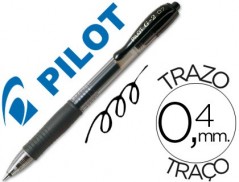 12un ESFEROGRAFICA PILOT G-2 PRETO TINTA GEL -RETRATIL -COM