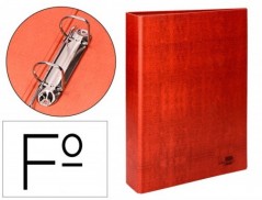 PASTAS ANEIS LIDERPAPEL CARTAO FORRADO COURO FOLIO NATURAL,