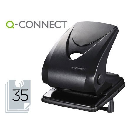 PERFURADOR Q-CONNECT PRETO, CAP. 35 FLS.
