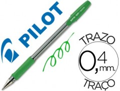12un ESFEROGRAFICA PILOT BPS-GP VERDE -COM GRIP-TINTA BASE D