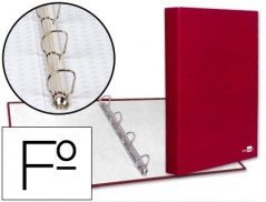 CAPA LIDERPAPEL PAPER COAT 4 ANEIS 25 MM FORRO PVC FOLIO VER