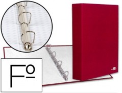 CAPA LIDERPAPEL PAPER COAT 4 ANEIS 40 MM FORRO PVC FOLIO VER