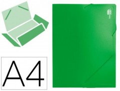 PASTA DE ELASTICOS BEAUTONE COM LOMBADA RIGIDA A4, VERDE, 2